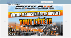 Desktop Screenshot of lemansmoto.fr